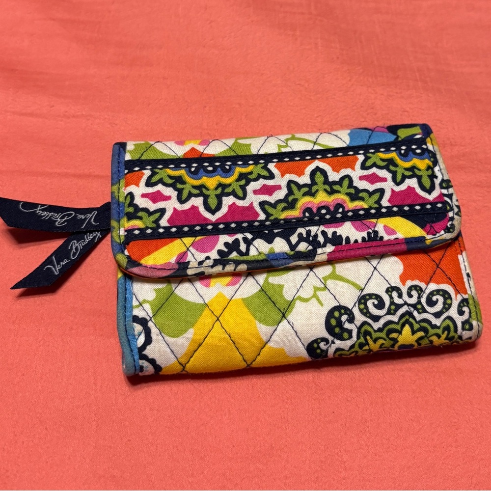 Vera Bradley Multicolor Floral Wallet